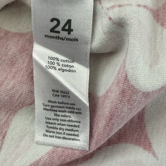 Carter’s Baby Girl 24M Pink Floral Dress Set with‎ Bloomers Casual Summer Travel - Picture 9 of 11